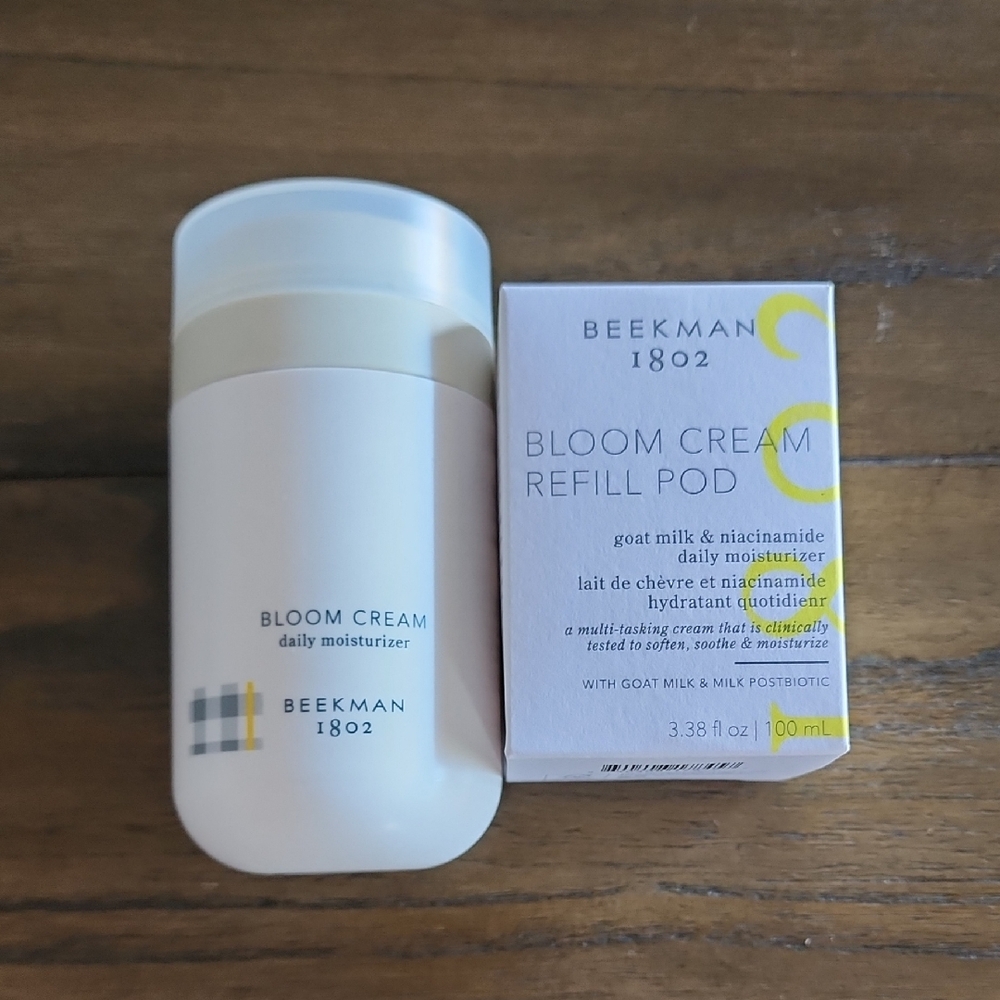 Beekman 1802 Bloom Cream Daily Moisturizer & Refill